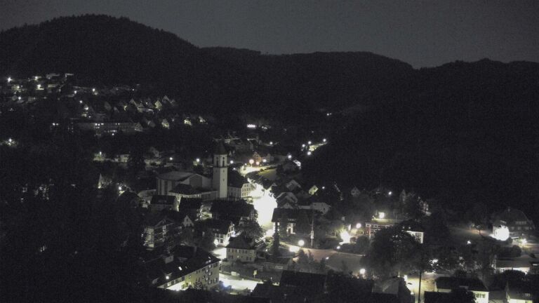 Dieses Bild zeigt eine Webcam-Aufnahme von Ottenhöfen, aufgenommen am Samstag, den 04.07.2026 um 03:00 Uhr