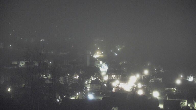 Dieses Bild zeigt eine Webcam-Aufnahme von Ottenhöfen, aufgenommen am Sonntag, den 14.12.2025 um 01:30 Uhr