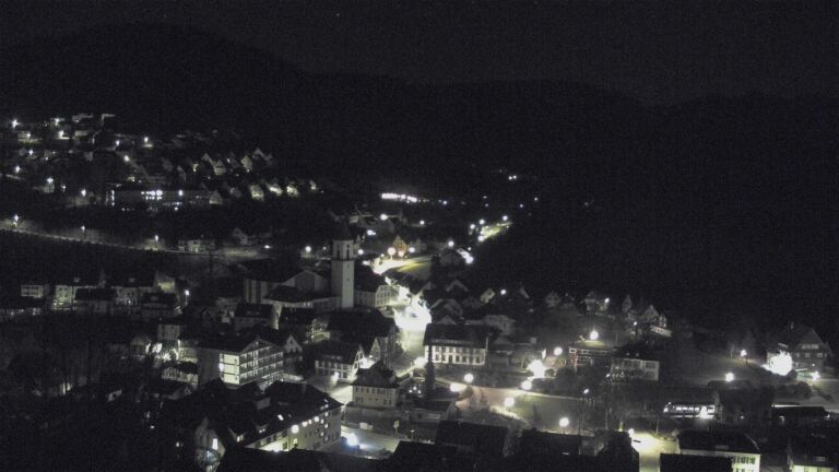 Dieses Bild zeigt eine Webcam-Aufnahme von Ottenhöfen, aufgenommen am Freitag, den 13.03.2026 um 04:00 Uhr