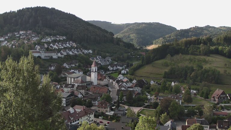 Dieses Bild zeigt eine Webcam-Aufnahme von Ottenhöfen, aufgenommen am Dienstag, den 08.09.2026 um 08:40 Uhr