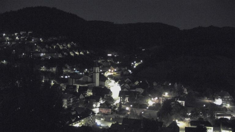 Dieses Bild zeigt eine Webcam-Aufnahme von Ottenhöfen, aufgenommen am Mittwoch, den 02.09.2026 um 03:00 Uhr