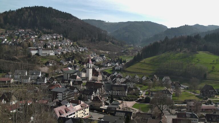 Dieses Bild zeigt eine Webcam-Aufnahme von Ottenhöfen, aufgenommen am Dienstag, den 24.03.2026 um 14:50 Uhr