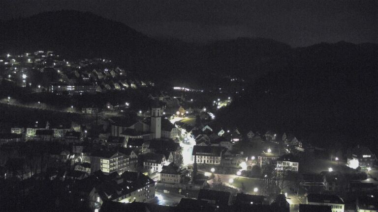 Dieses Bild zeigt eine Webcam-Aufnahme von Ottenhöfen, aufgenommen am Montag, den 30.03.2026 um 23:00 Uhr