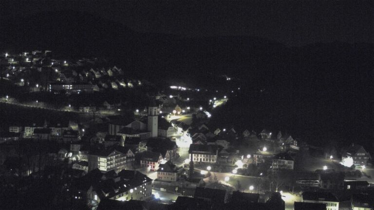 Dieses Bild zeigt eine Webcam-Aufnahme von Ottenhöfen, aufgenommen am Montag, den 16.03.2026 um 04:00 Uhr