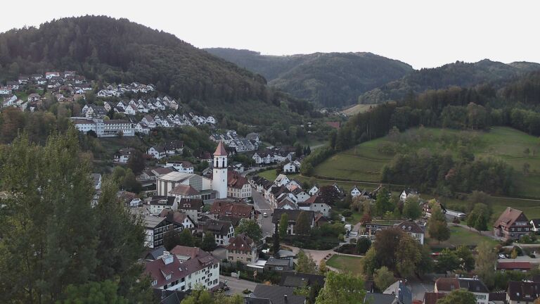 Dieses Bild zeigt eine Webcam-Aufnahme von Ottenhöfen, aufgenommen am Mittwoch, den 07.10.2026 um 08:50 Uhr