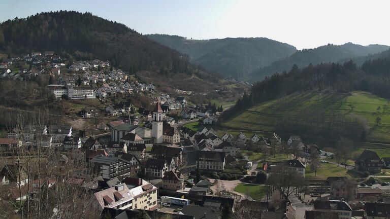 Dieses Bild zeigt eine Webcam-Aufnahme von Ottenhöfen, aufgenommen am Donnerstag, den 05.03.2026 um 14:40 Uhr