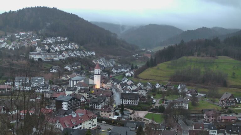 Dieses Bild zeigt eine Webcam-Aufnahme von Ottenhöfen, aufgenommen am Mittwoch, den 11.03.2026 um 18:10 Uhr