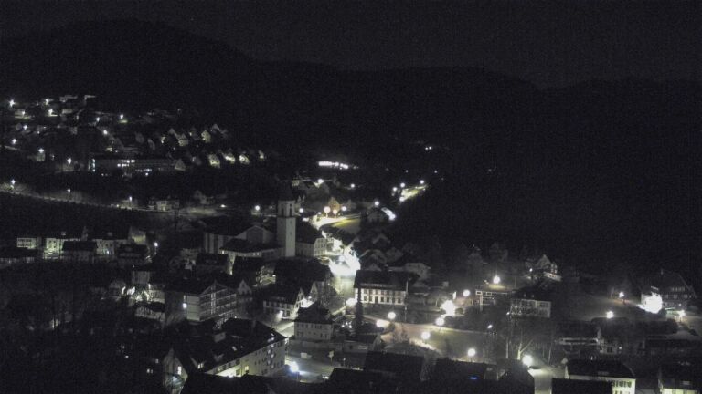 Dieses Bild zeigt eine Webcam-Aufnahme von Ottenhöfen, aufgenommen am Dienstag, den 10.02.2026 um 03:00 Uhr