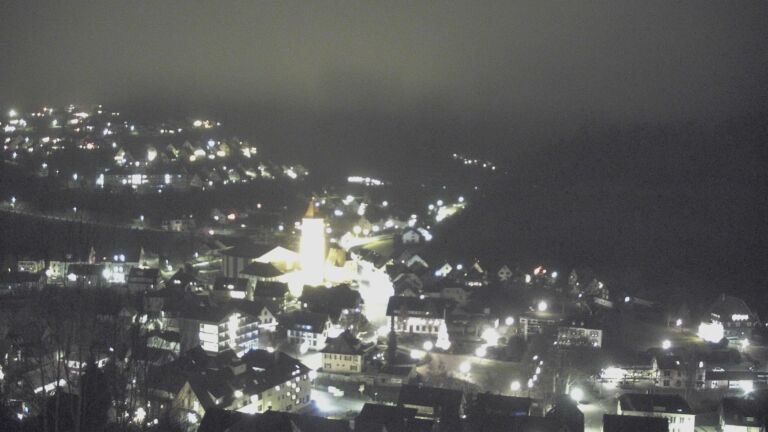 Dieses Bild zeigt eine Webcam-Aufnahme von Ottenhöfen, aufgenommen am Montag, den 22.12.2025 um 20:50 Uhr