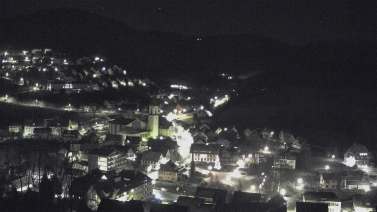 Dieses Bild zeigt eine Webcam-Aufnahme von Ottenhöfen, aufgenommen am Montag, den 29.12.2025 um 05:50 Uhr