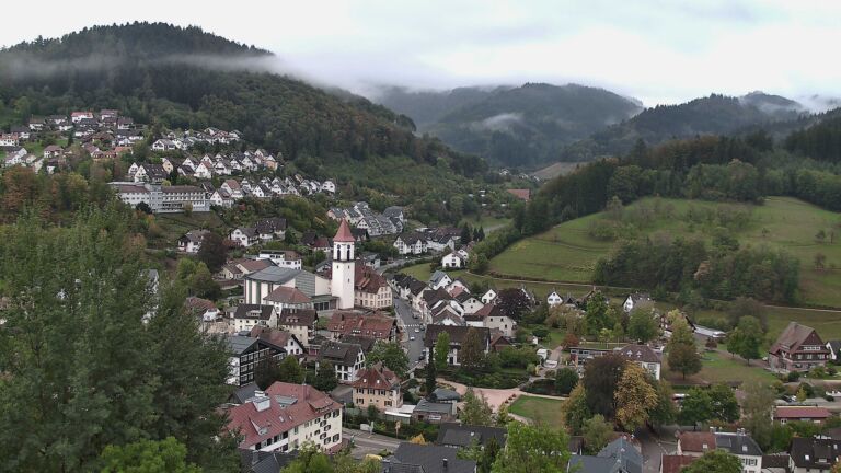 Dieses Bild zeigt eine Webcam-Aufnahme von Ottenhöfen, aufgenommen am Freitag, den 02.10.2026 um 08:40 Uhr