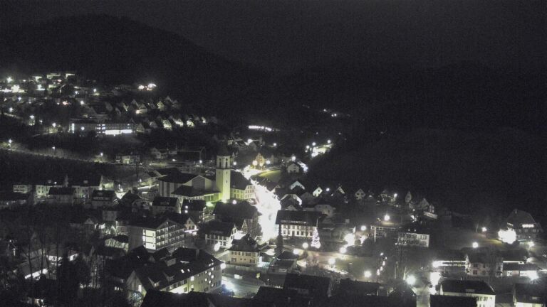 Dieses Bild zeigt eine Webcam-Aufnahme von Ottenhöfen, aufgenommen am Samstag, den 10.01.2026 um 06:30 Uhr