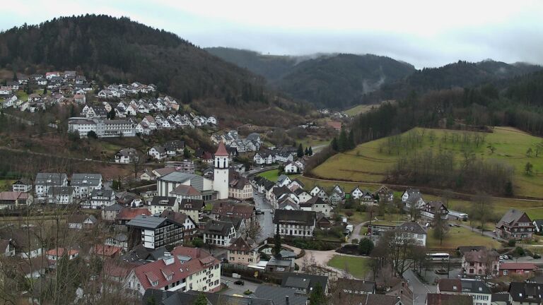 Dieses Bild zeigt eine Webcam-Aufnahme von Ottenhöfen, aufgenommen am Mittwoch, den 11.02.2026 um 12:20 Uhr