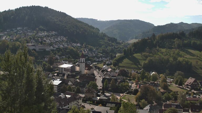 Dieses Bild zeigt eine Webcam-Aufnahme von Ottenhöfen, aufgenommen am Mittwoch, den 30.09.2026 um 11:20 Uhr