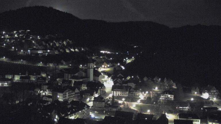 Dieses Bild zeigt eine Webcam-Aufnahme von Ottenhöfen, aufgenommen am Donnerstag, den 09.04.2026 um 04:30 Uhr
