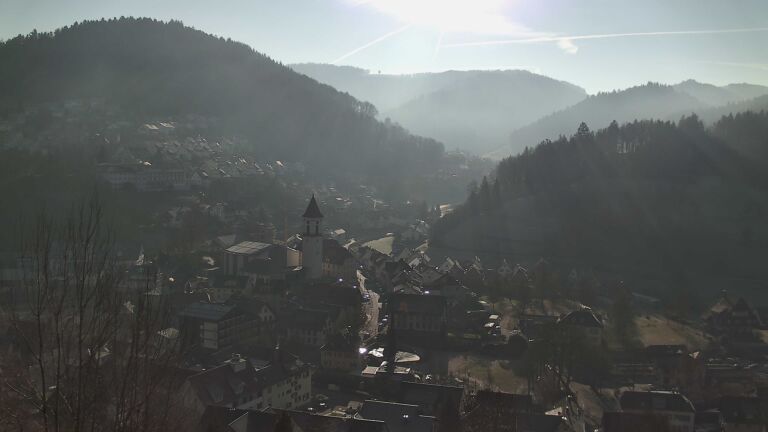 Dieses Bild zeigt eine Webcam-Aufnahme von Ottenhöfen, aufgenommen am Freitag, den 26.12.2025 um 11:30 Uhr