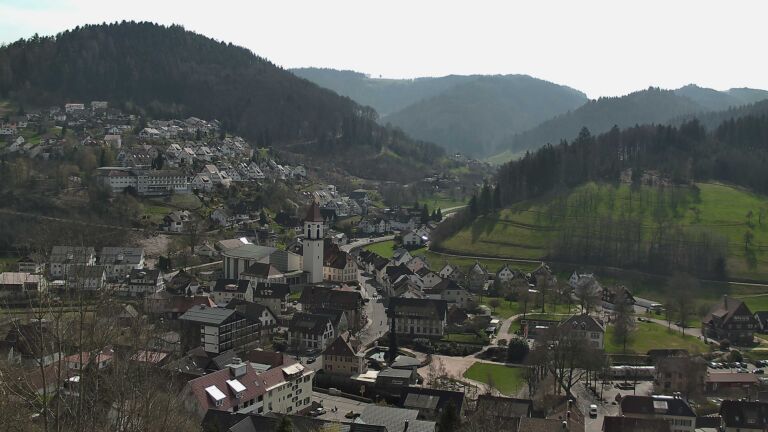 Dieses Bild zeigt eine Webcam-Aufnahme von Ottenhöfen, aufgenommen am Dienstag, den 24.03.2026 um 12:30 Uhr