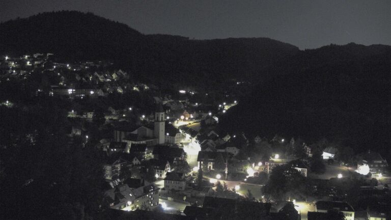 Dieses Bild zeigt eine Webcam-Aufnahme von Ottenhöfen, aufgenommen am Freitag, den 29.05.2026 um 00:30 Uhr