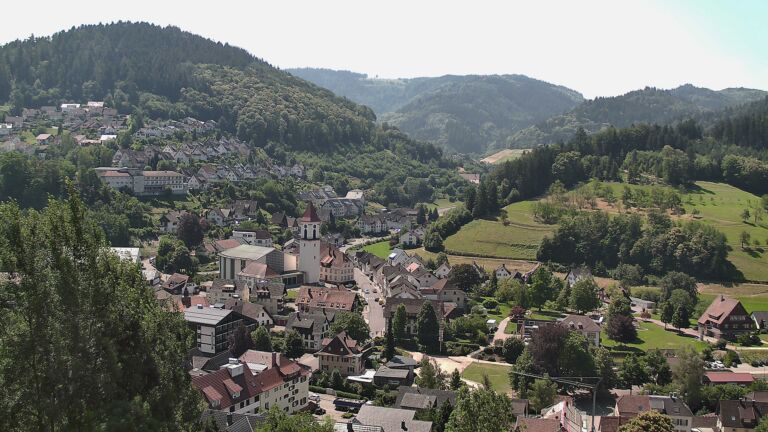 Dieses Bild zeigt eine Webcam-Aufnahme von Ottenhöfen, aufgenommen am Mittwoch, den 24.06.2026 um 11:40 Uhr