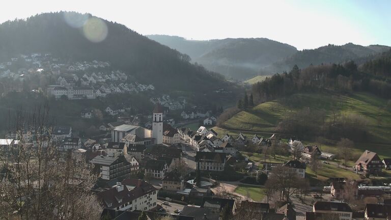 Dieses Bild zeigt eine Webcam-Aufnahme von Ottenhöfen, aufgenommen am Mittwoch, den 04.03.2026 um 09:20 Uhr