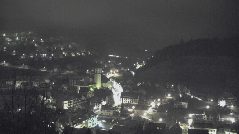 Dieses Bild zeigt eine Webcam-Aufnahme von Ottenhöfen, aufgenommen am Donnerstag, den 26.03.2026 um 04:30 Uhr