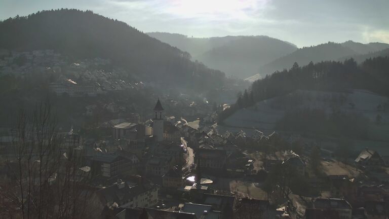 Dieses Bild zeigt eine Webcam-Aufnahme von Ottenhöfen, aufgenommen am Montag, den 29.12.2025 um 11:20 Uhr