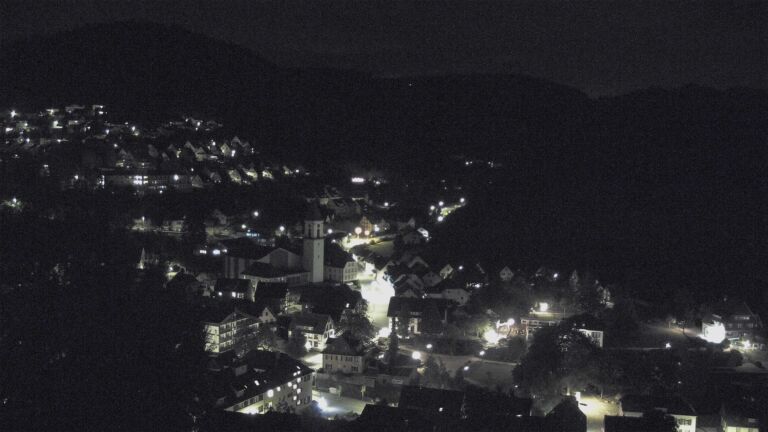 Dieses Bild zeigt eine Webcam-Aufnahme von Ottenhöfen, aufgenommen am Donnerstag, den 03.09.2026 um 23:00 Uhr