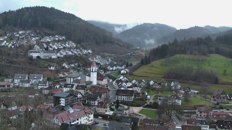 Dieses Bild zeigt eine Webcam-Aufnahme von Ottenhöfen, aufgenommen am Donnerstag, den 12.03.2026 um 06:50 Uhr