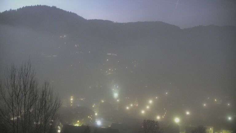 Dieses Bild zeigt eine Webcam-Aufnahme von Ottenhöfen, aufgenommen am Sonntag, den 28.12.2025 um 07:20 Uhr