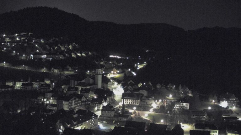 Dieses Bild zeigt eine Webcam-Aufnahme von Ottenhöfen, aufgenommen am Mittwoch, den 08.04.2026 um 03:30 Uhr