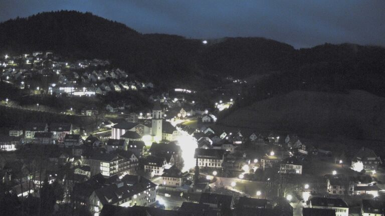 Dieses Bild zeigt eine Webcam-Aufnahme von Ottenhöfen, aufgenommen am Mittwoch, den 11.02.2026 um 07:00 Uhr