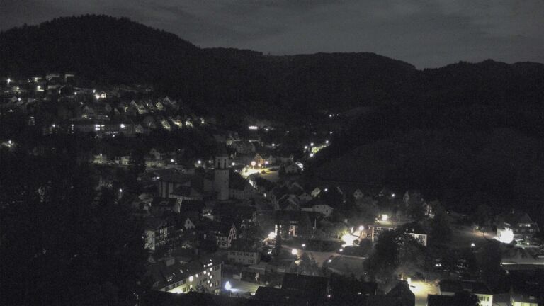 Dieses Bild zeigt eine Webcam-Aufnahme von Ottenhöfen, aufgenommen am Dienstag, den 29.09.2026 um 04:00 Uhr
