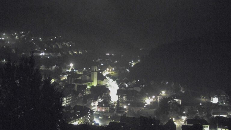 Dieses Bild zeigt eine Webcam-Aufnahme von Ottenhöfen, aufgenommen am Mittwoch, den 21.10.2026 um 05:50 Uhr