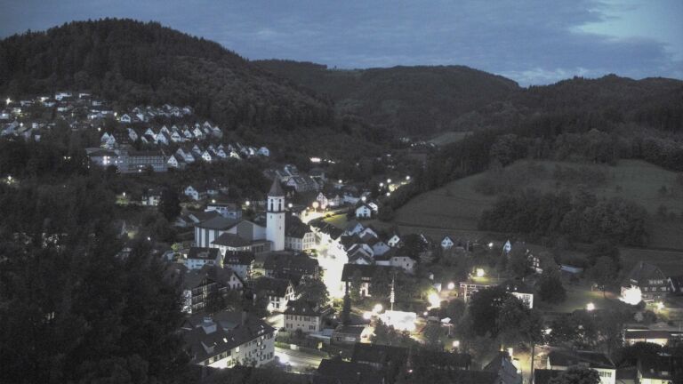 Dieses Bild zeigt eine Webcam-Aufnahme von Ottenhöfen, aufgenommen am Samstag, den 20.06.2026 um 04:30 Uhr