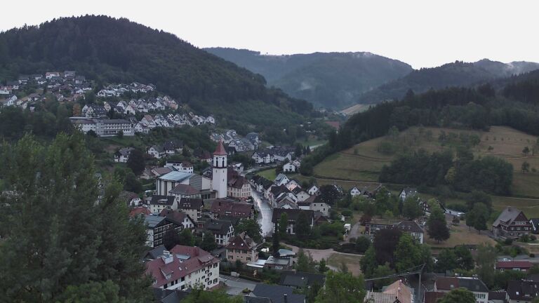 Dieses Bild zeigt eine Webcam-Aufnahme von Ottenhöfen, aufgenommen am Donnerstag, den 16.07.2026 um 21:00 Uhr