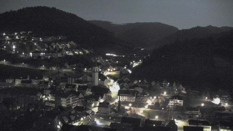 Dieses Bild zeigt eine Webcam-Aufnahme von Ottenhöfen, aufgenommen am Freitag, den 03.04.2026 um 02:00 Uhr
