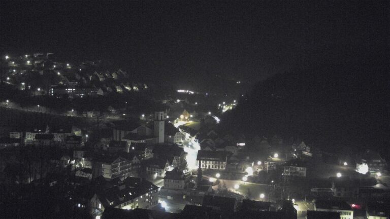 Dieses Bild zeigt eine Webcam-Aufnahme von Ottenhöfen, aufgenommen am Sonntag, den 22.02.2026 um 02:30 Uhr