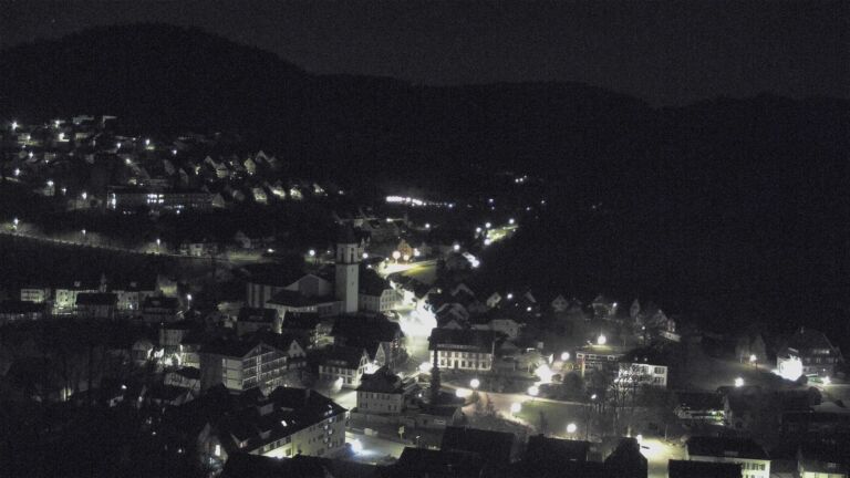 Dieses Bild zeigt eine Webcam-Aufnahme von Ottenhöfen, aufgenommen am Dienstag, den 07.04.2026 um 01:30 Uhr