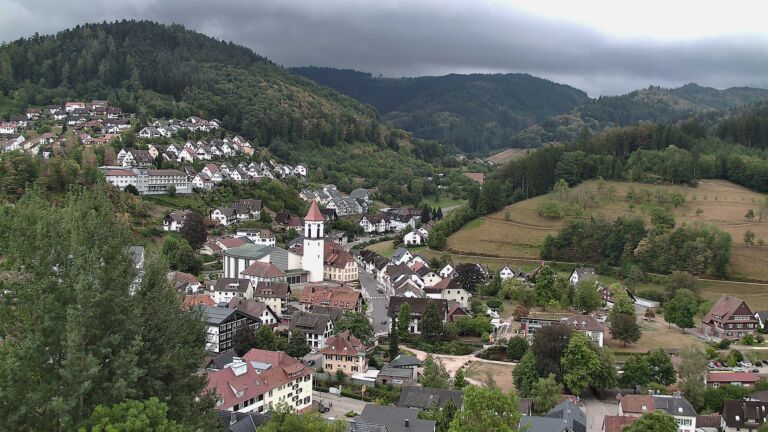 Dieses Bild zeigt eine Webcam-Aufnahme von Ottenhöfen, aufgenommen am Samstag, den 22.08.2026 um 10:40 Uhr