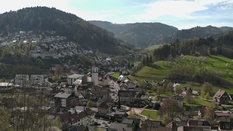 Dieses Bild zeigt eine Webcam-Aufnahme von Ottenhöfen, aufgenommen am Samstag, den 11.04.2026 um 10:40 Uhr