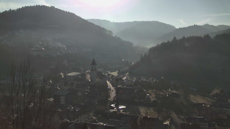 Dieses Bild zeigt eine Webcam-Aufnahme von Ottenhöfen, aufgenommen am Freitag, den 26.12.2025 um 11:00 Uhr