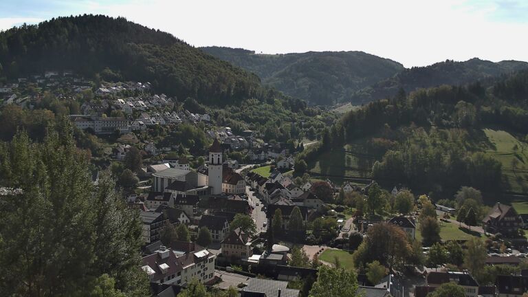 Dieses Bild zeigt eine Webcam-Aufnahme von Ottenhöfen, aufgenommen am Donnerstag, den 15.10.2026 um 12:40 Uhr