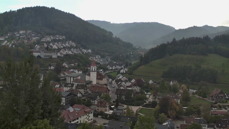 Dieses Bild zeigt eine Webcam-Aufnahme von Ottenhöfen, aufgenommen am Dienstag, den 20.10.2026 um 12:20 Uhr