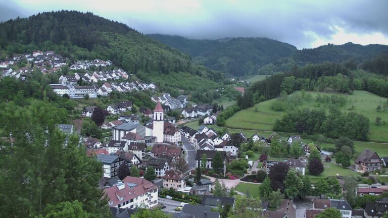 Dieses Bild zeigt eine Webcam-Aufnahme von Ottenhöfen, aufgenommen am Montag, den 11.05.2026 um 05:40 Uhr