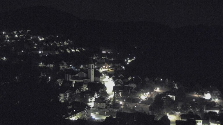Dieses Bild zeigt eine Webcam-Aufnahme von Ottenhöfen, aufgenommen am Freitag, den 21.08.2026 um 02:00 Uhr