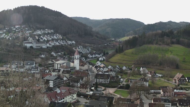 Dieses Bild zeigt eine Webcam-Aufnahme von Ottenhöfen, aufgenommen am Freitag, den 06.03.2026 um 08:30 Uhr