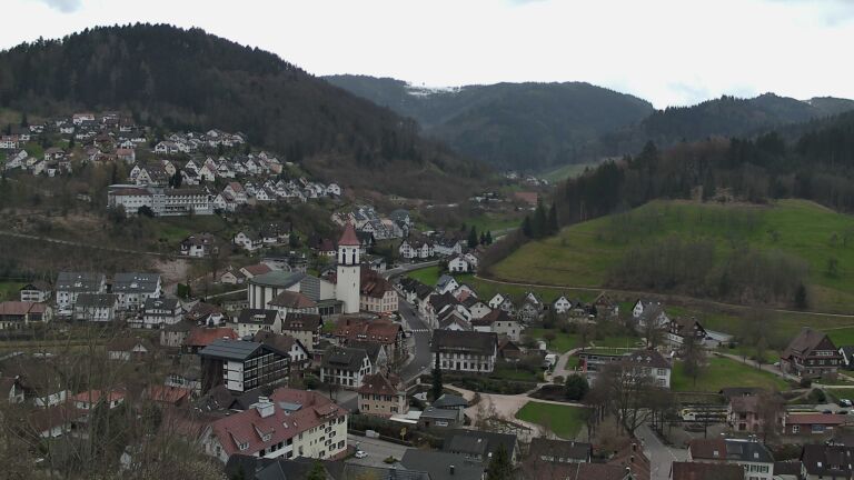 Dieses Bild zeigt eine Webcam-Aufnahme von Ottenhöfen, aufgenommen am Freitag, den 03.04.2026 um 10:40 Uhr