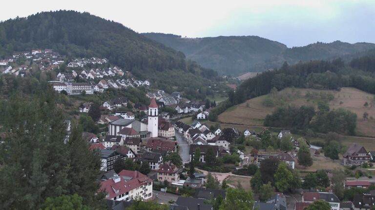 Dieses Bild zeigt eine Webcam-Aufnahme von Ottenhöfen, aufgenommen am Dienstag, den 25.08.2026 um 20:20 Uhr