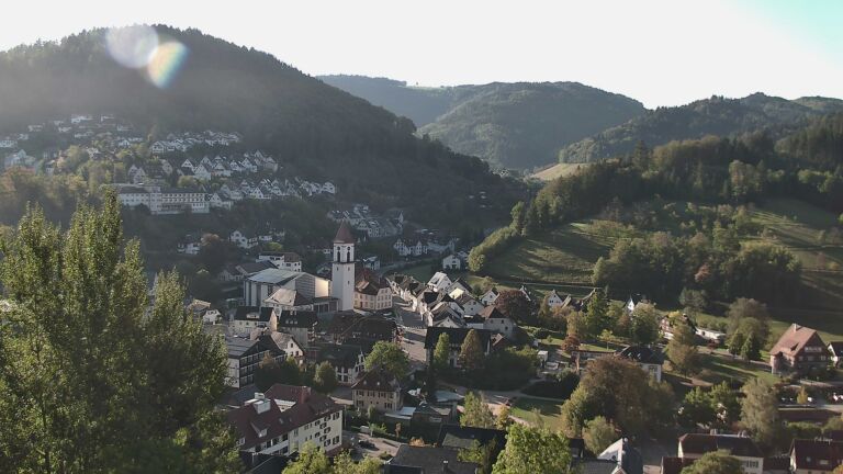 Dieses Bild zeigt eine Webcam-Aufnahme von Ottenhöfen, aufgenommen am Dienstag, den 06.10.2026 um 09:40 Uhr
