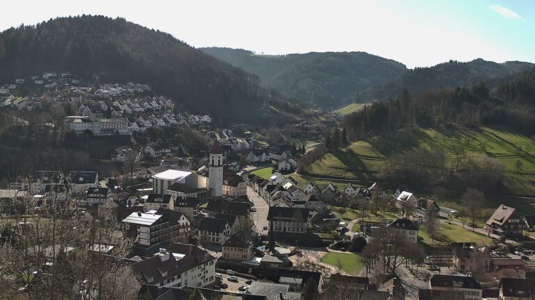 Dieses Bild zeigt eine Webcam-Aufnahme von Ottenhöfen, aufgenommen am Montag, den 02.03.2026 um 10:40 Uhr